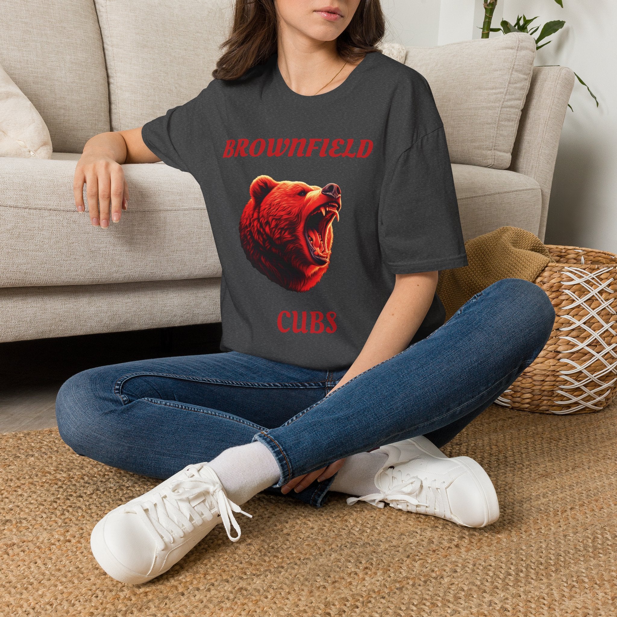 Brownfield Cubs Roaring Bear T-Shirt