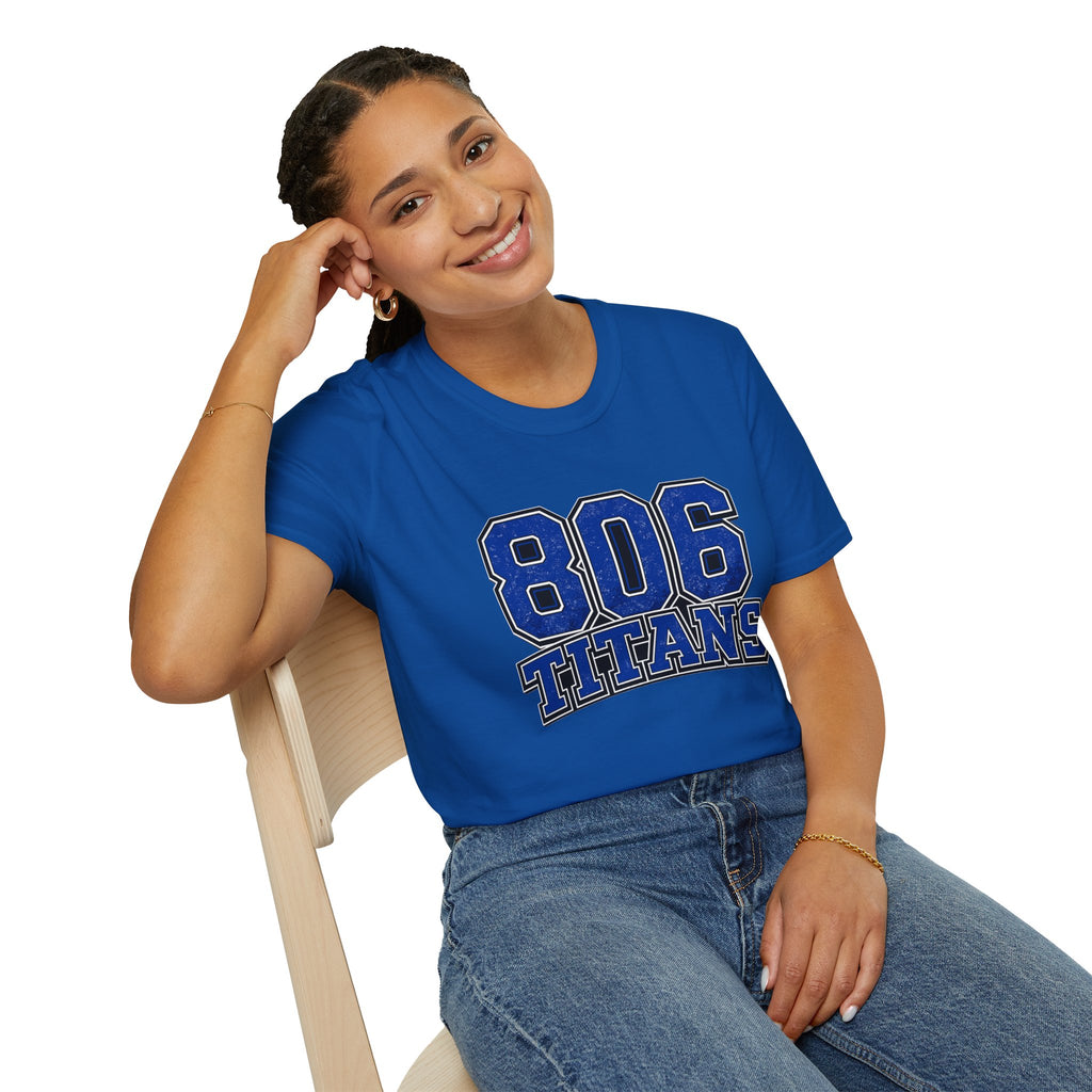 806 Titans T-Shirt — Vintage Varsity Number Tee