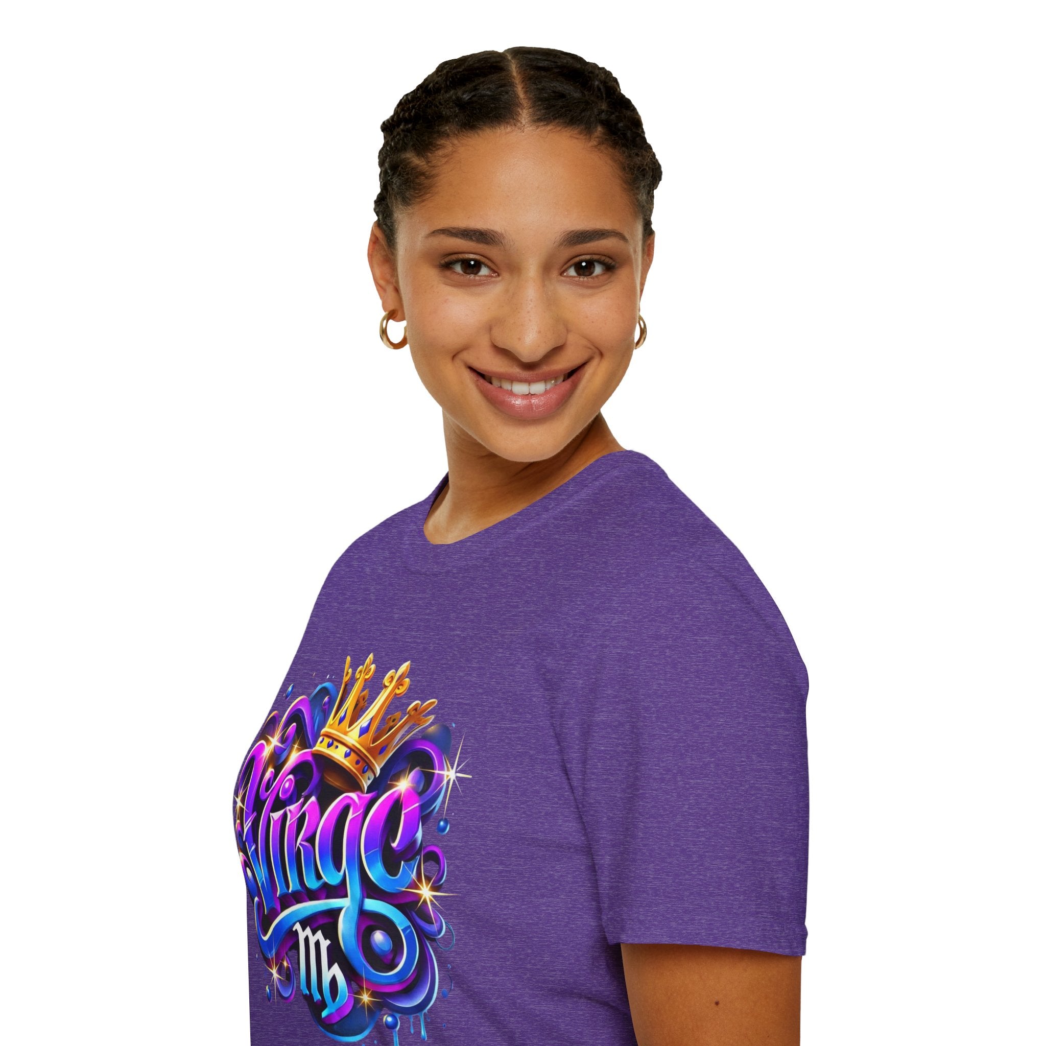 Virgo Crown T-Shirt — Zodiac Astrology Graphic Tee