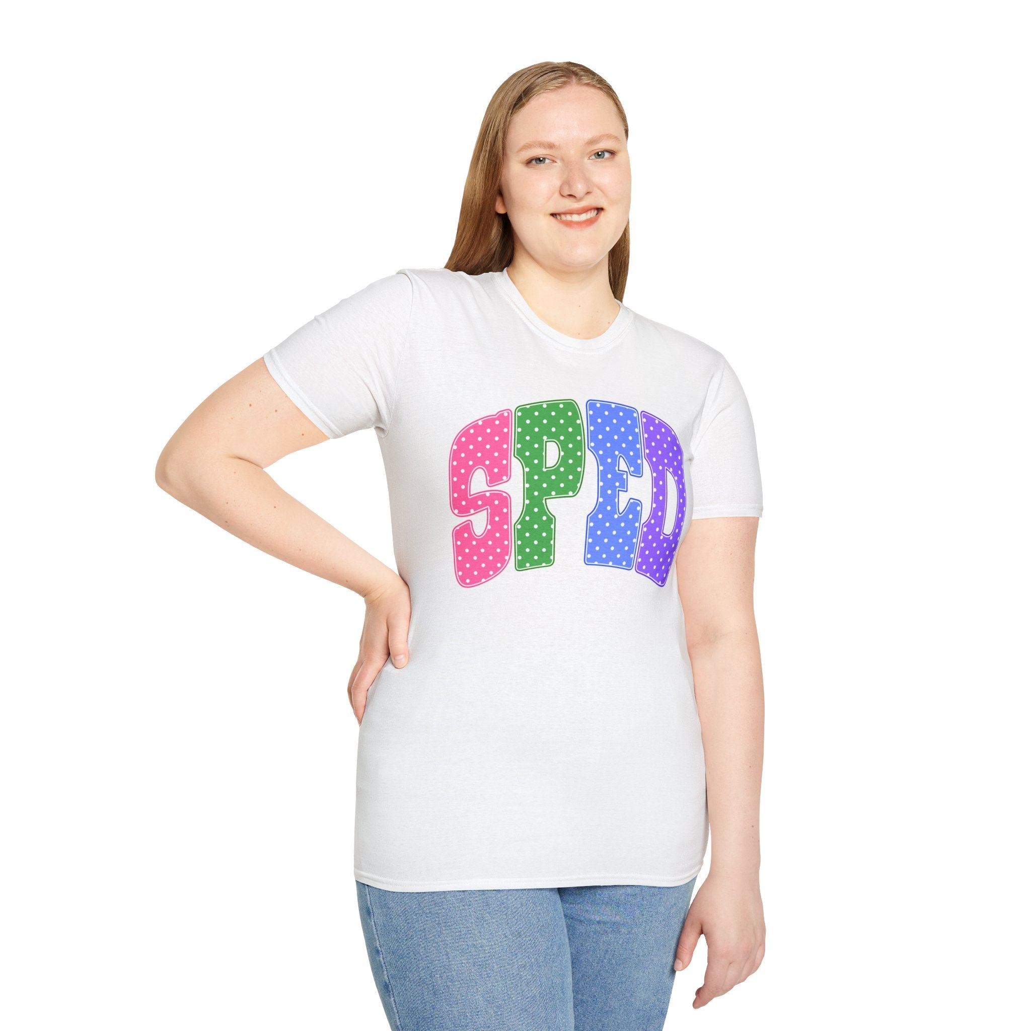 SPED Polka Dot Tee — Special Education T-Shirt