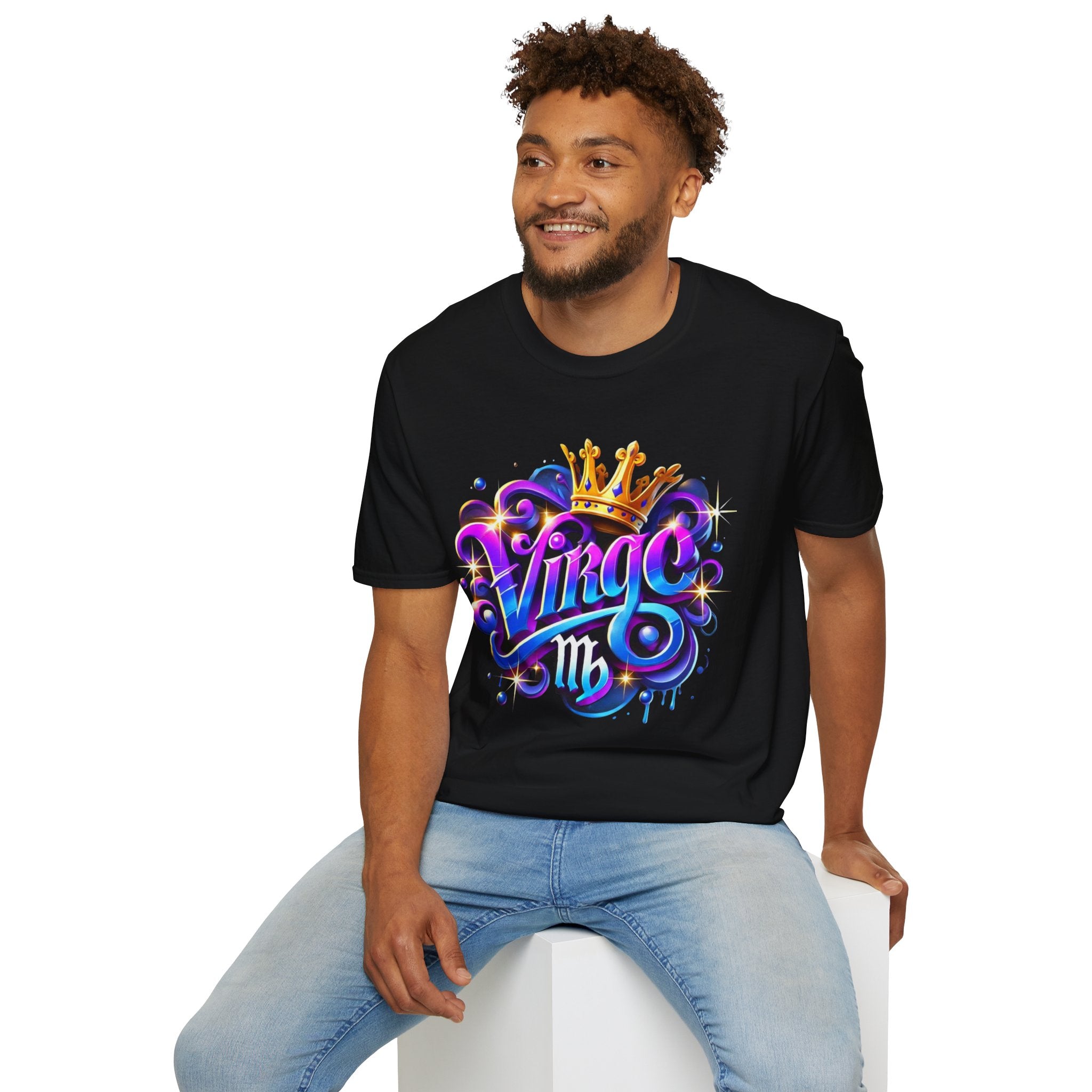 Virgo Crown T-Shirt — Zodiac Astrology Graphic Tee