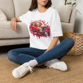 49ers Helmet Watercolor T-Shirt