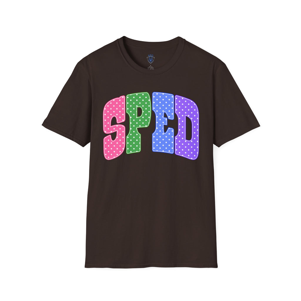 SPED Polka Dot Tee — Special Education T-Shirt