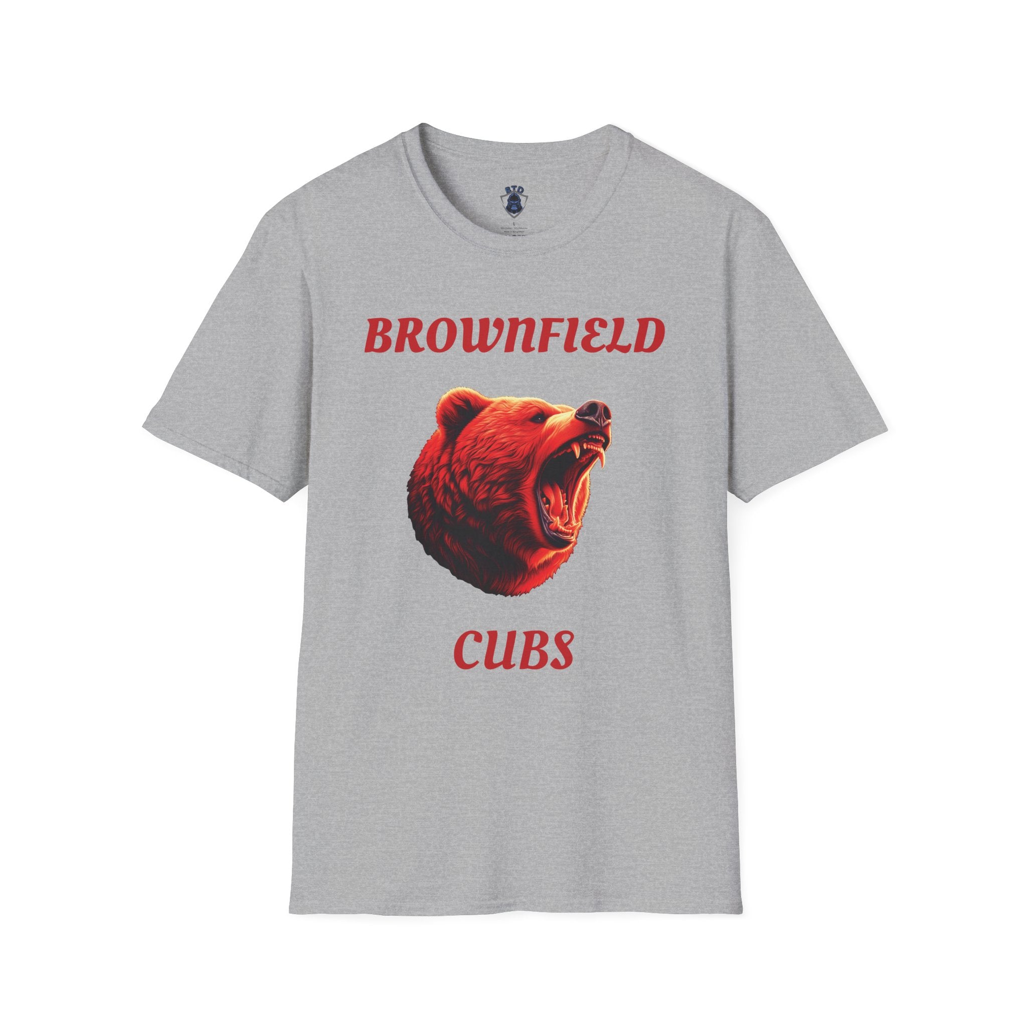 Brownfield Cubs Roaring Bear T-Shirt
