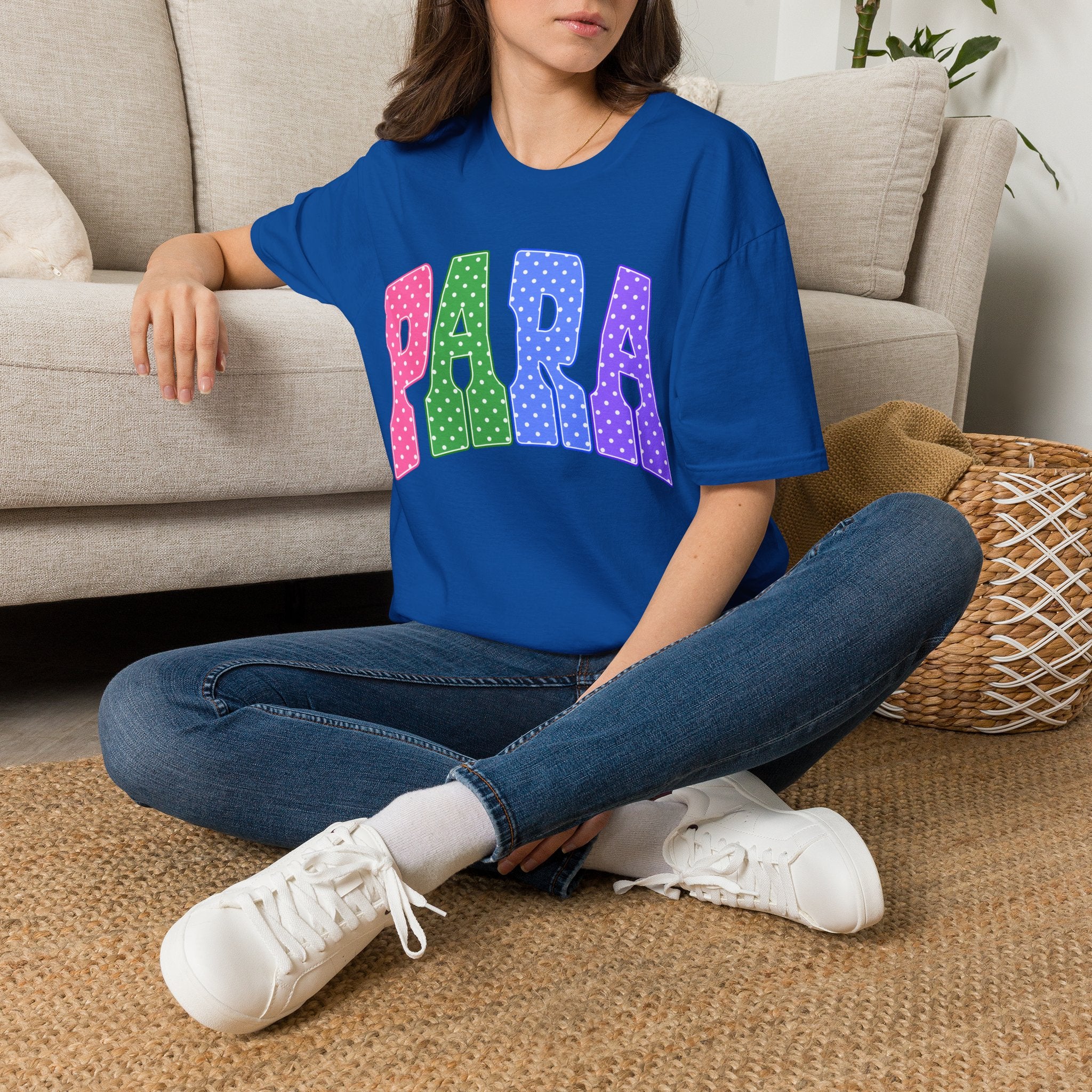 PARA PROFESSIONAL — Colorful Retro 'PARA' Tee