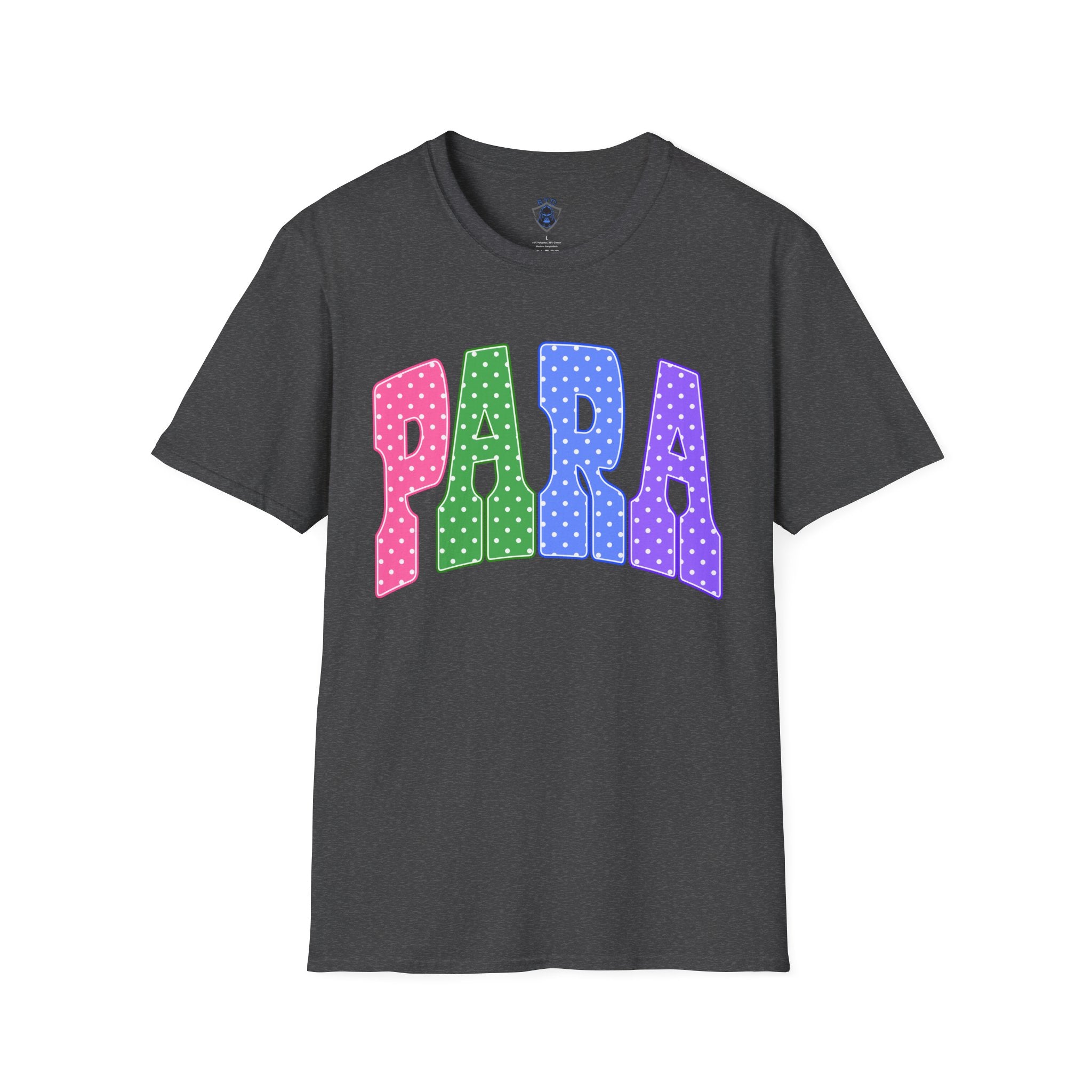 PARA PROFESSIONAL — Colorful Retro 'PARA' Tee
