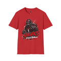 Hawks Football T-Shirt — Fierce Grunge Player Design