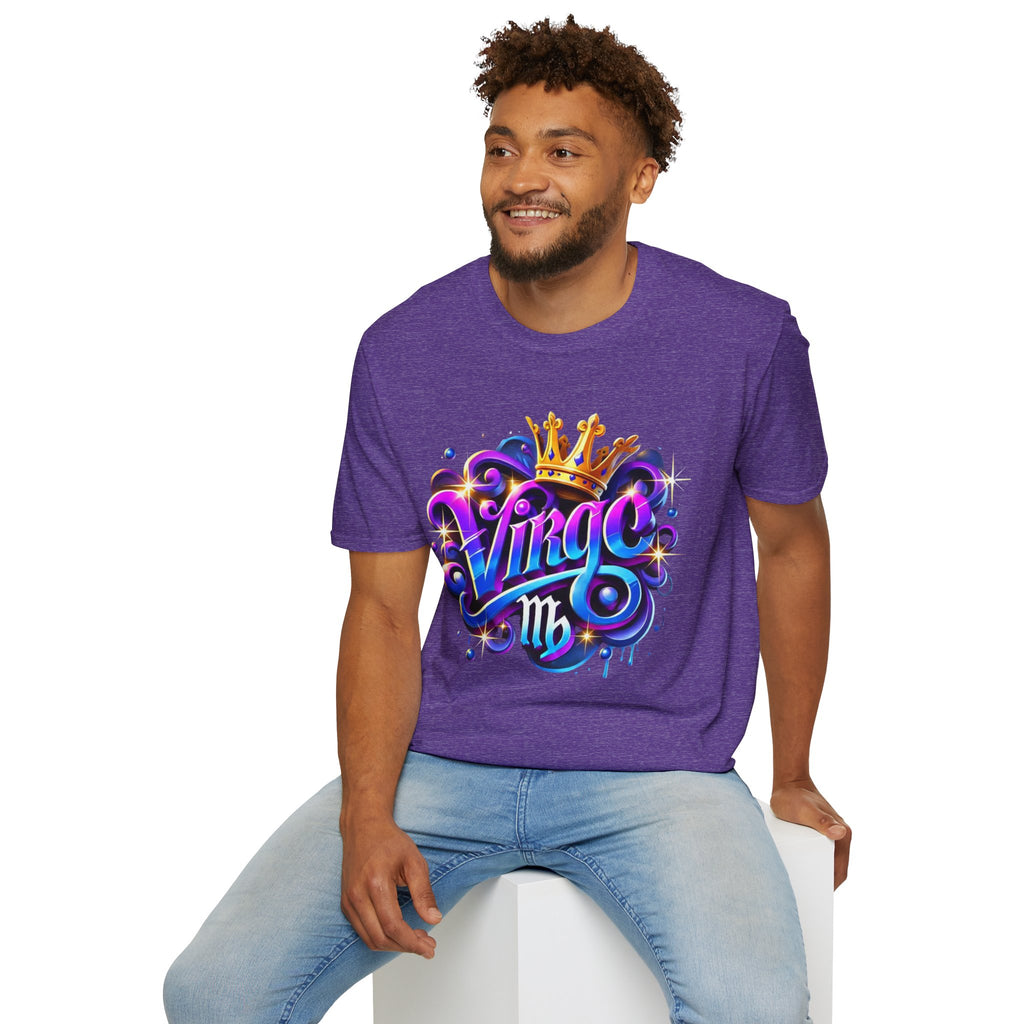Virgo Crown T-Shirt — Zodiac Astrology Graphic Tee
