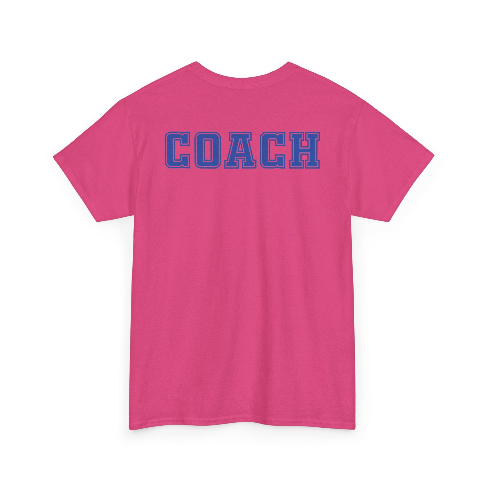 Sassy Slugger Kids Baseball Tee — Colorful Coach Back Design