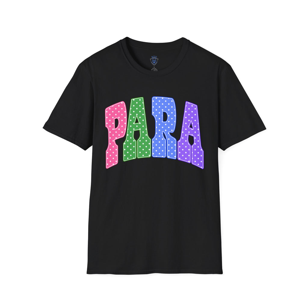 PARA PROFESSIONAL — Colorful Retro 'PARA' Tee