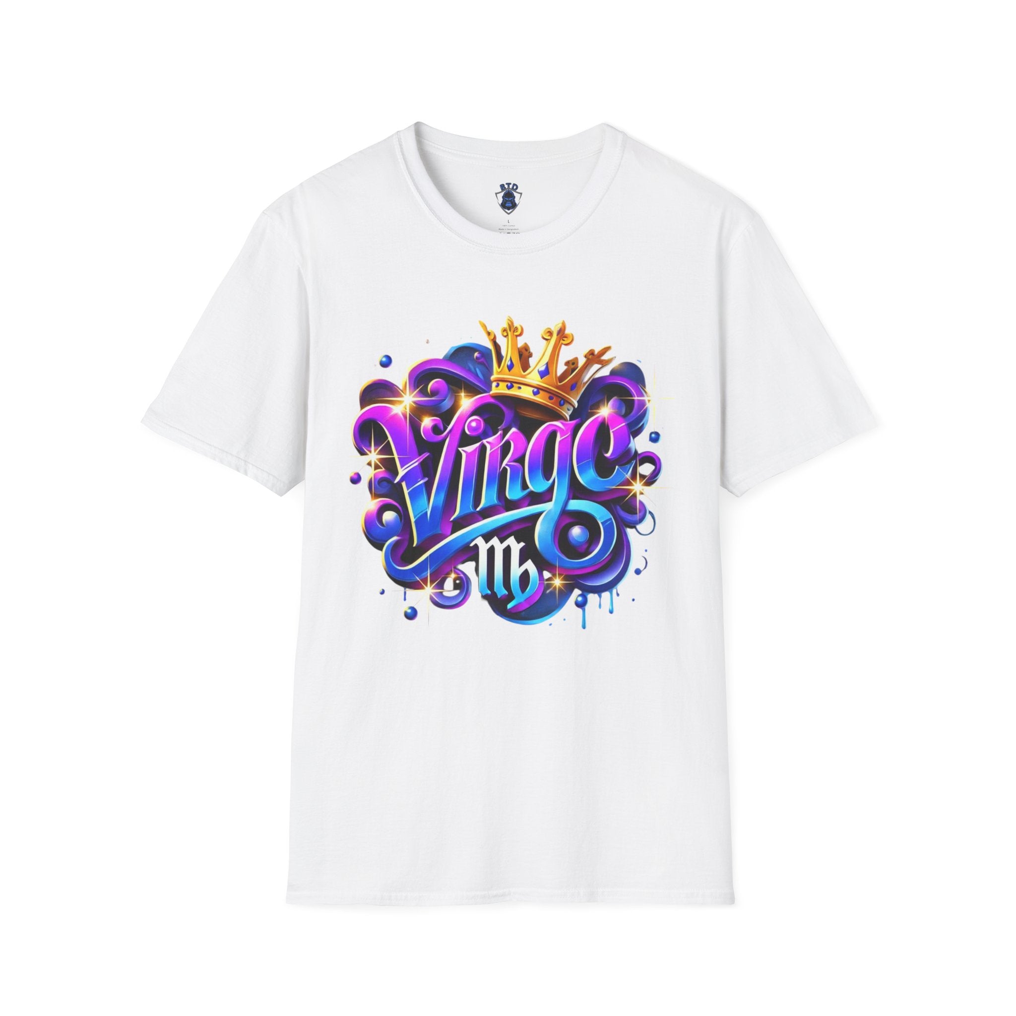 Virgo Crown T-Shirt — Zodiac Astrology Graphic Tee