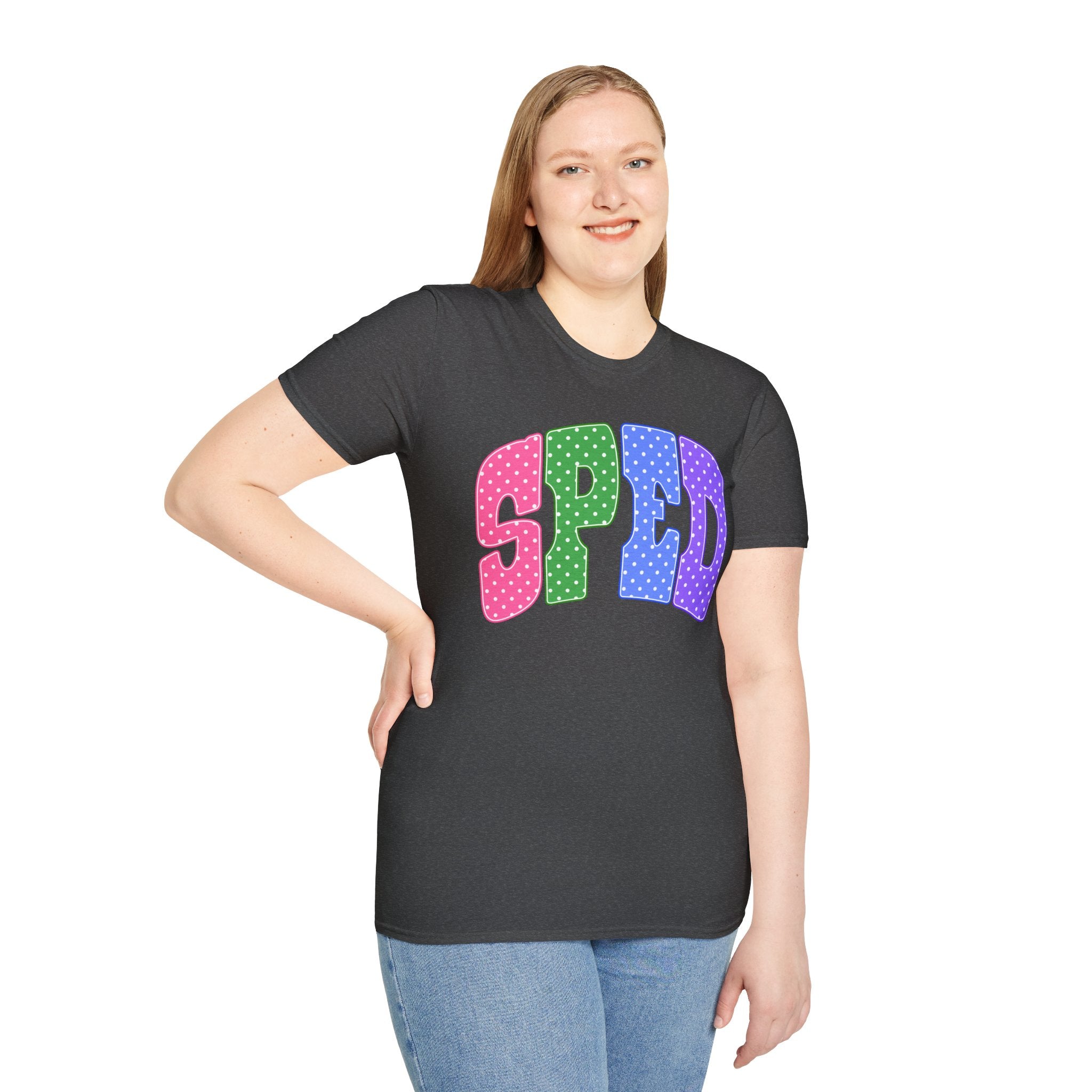 SPED Polka Dot Tee — Special Education T-Shirt