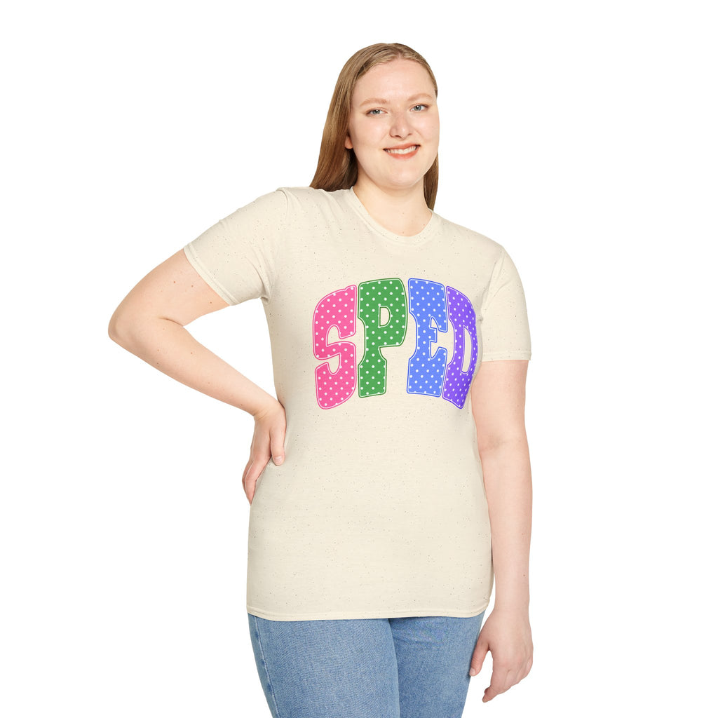 SPED Polka Dot Tee — Special Education T-Shirt