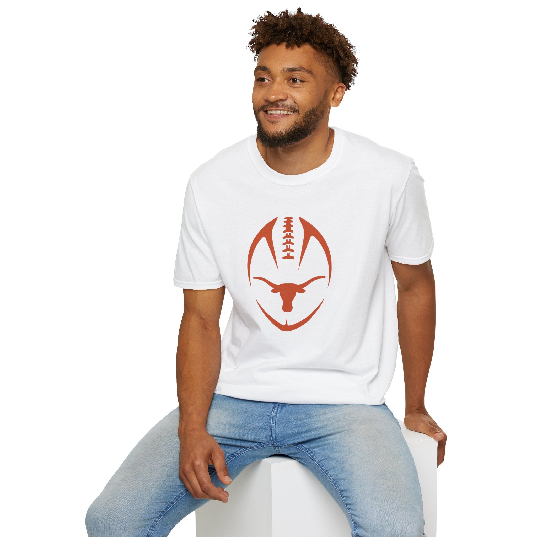 Texas Longhorn Football T‑Shirt — Longhorn Football Logo Tee
