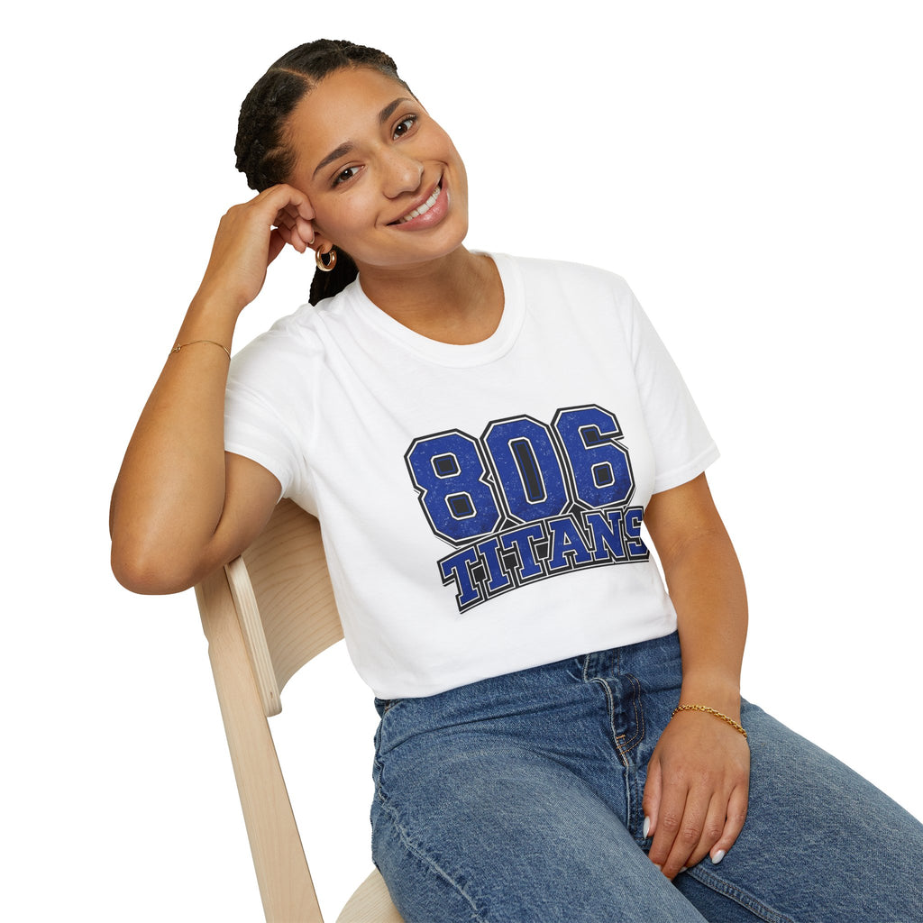 806 Titans T-Shirt — Vintage Varsity Number Tee
