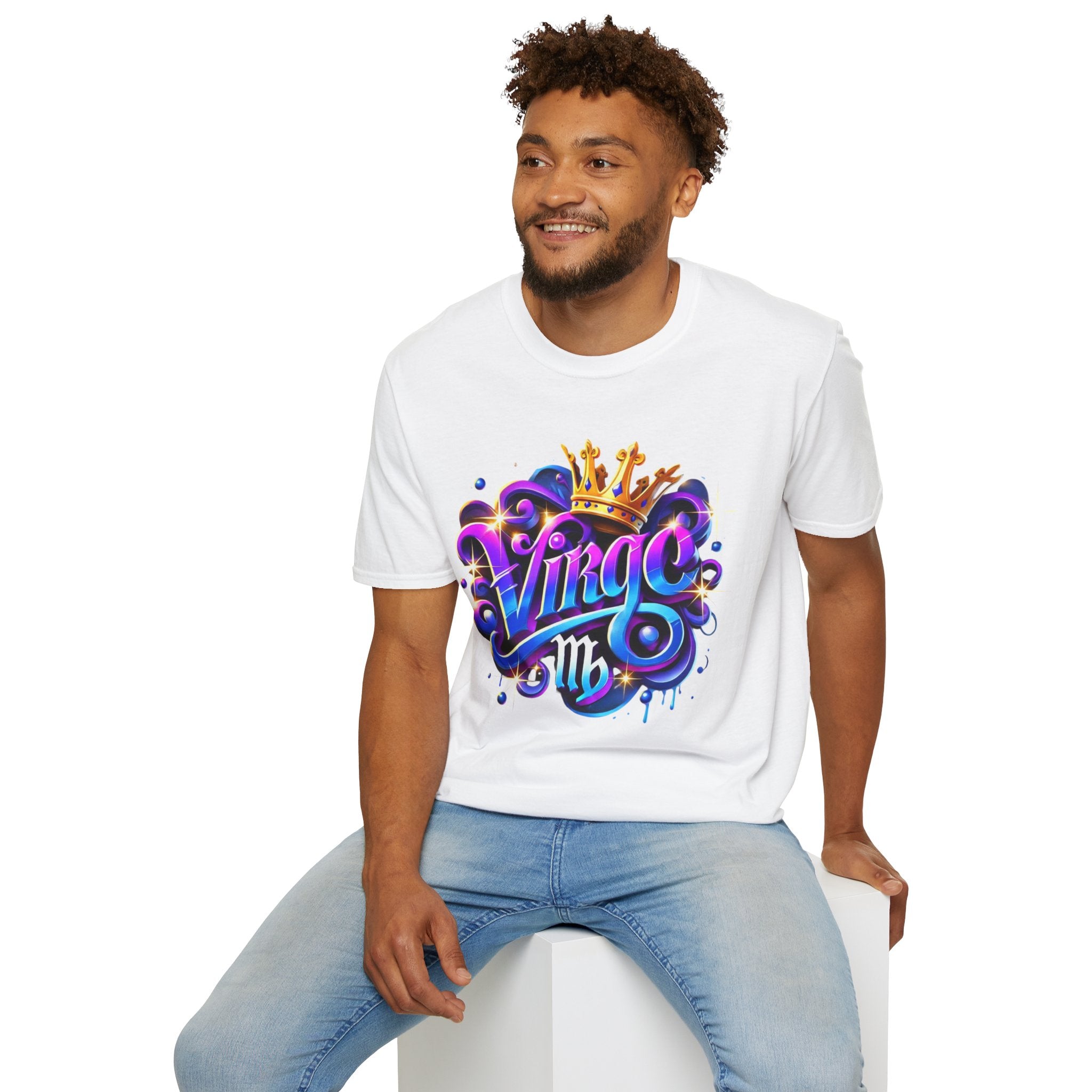 Virgo Crown T-Shirt — Zodiac Astrology Graphic Tee