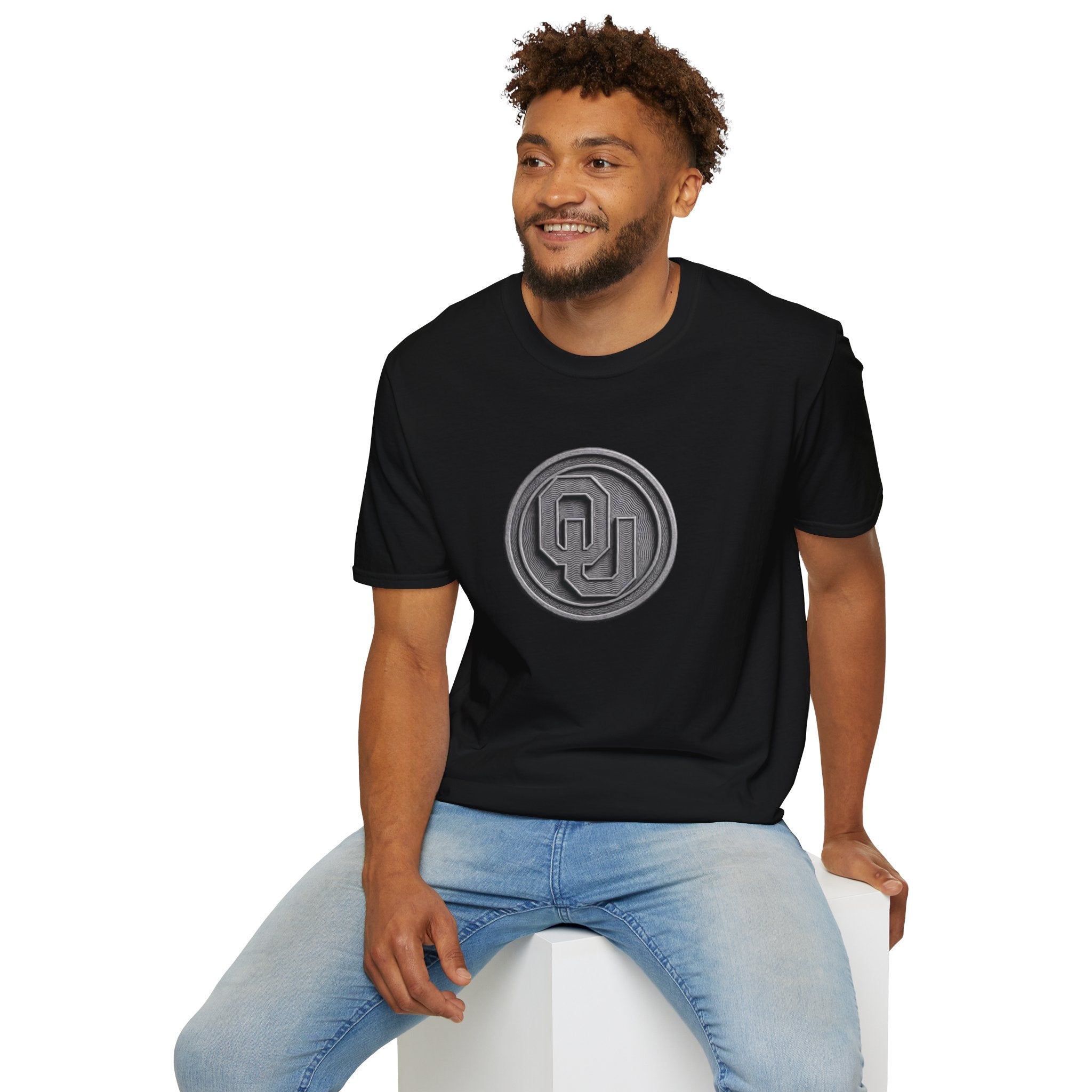 OU Retro Coin Logo T-Shirt — University of Oklahoma Vintage Coin Design